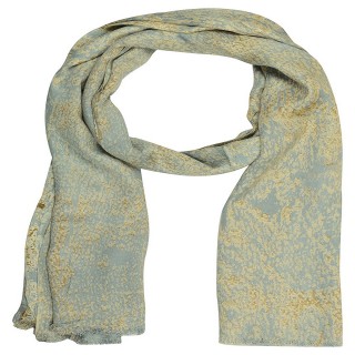 Digital Printed Stole- Sky blue